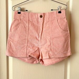 Pink Corduroy Hammies Shorts size 30